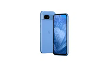 Google Pixel 8a in Bay colourway.