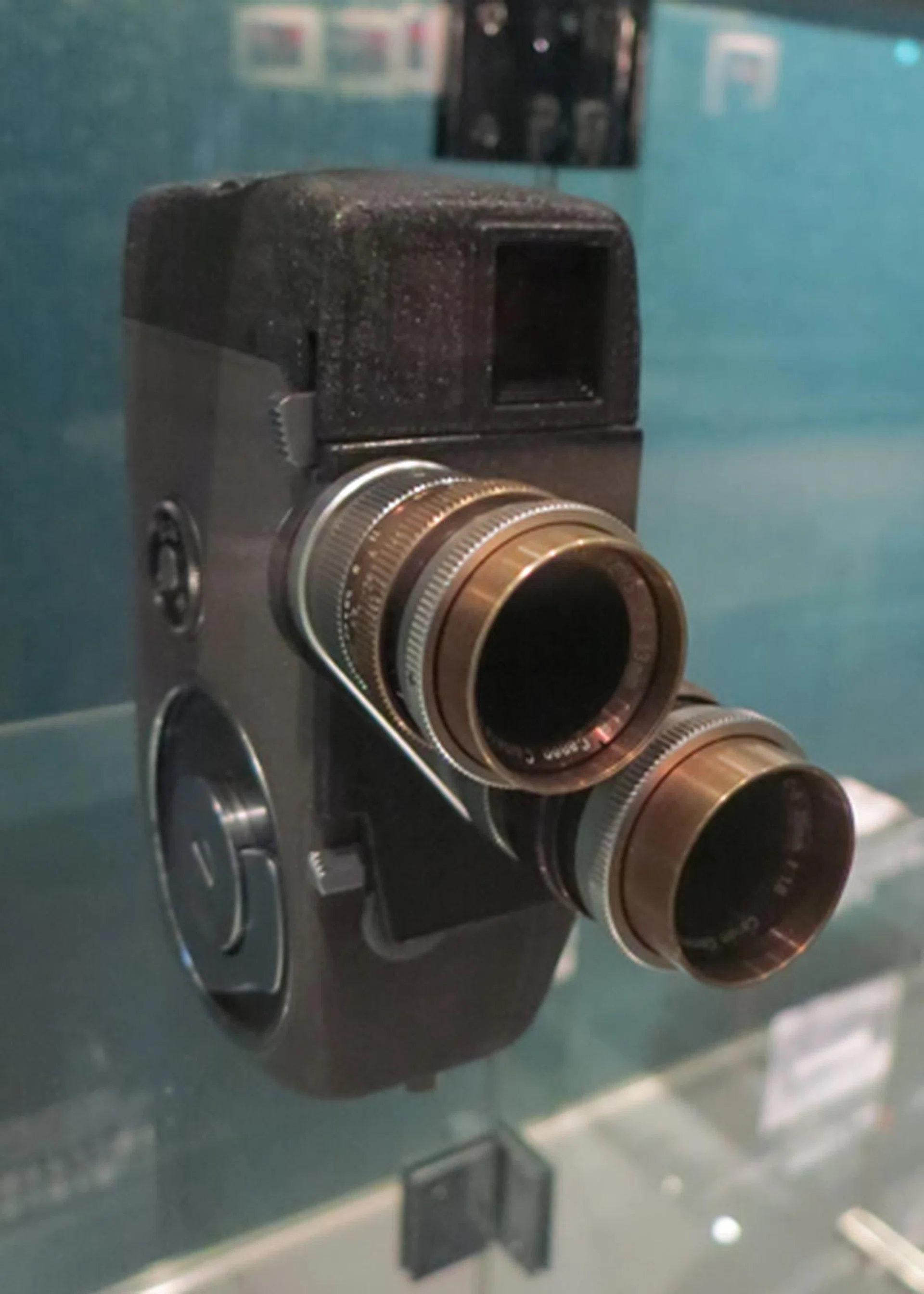 The Canon 8T (1956), the company’s first 8mm cinecamera.