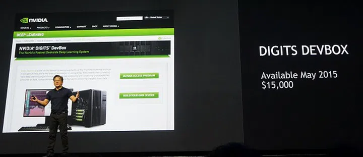 The NVIDIA DevBox will be available from May 2015.