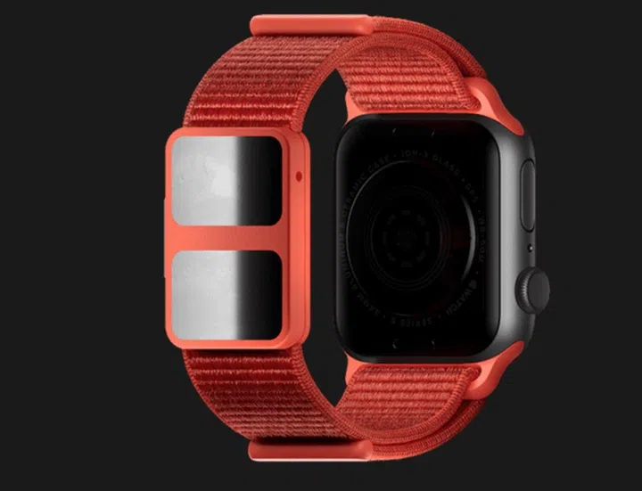 The Aura Strap for the Apple Watch.