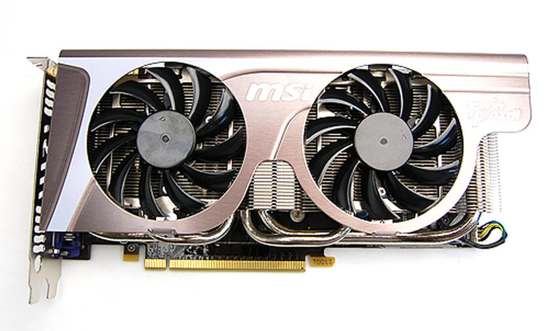 Like the Gigabyte card, the MSI N560GTX-Ti Twin Frozr II OC looks familiar because of the Twin Frozr II cooler which is widely used on MSI's custom designed cards.