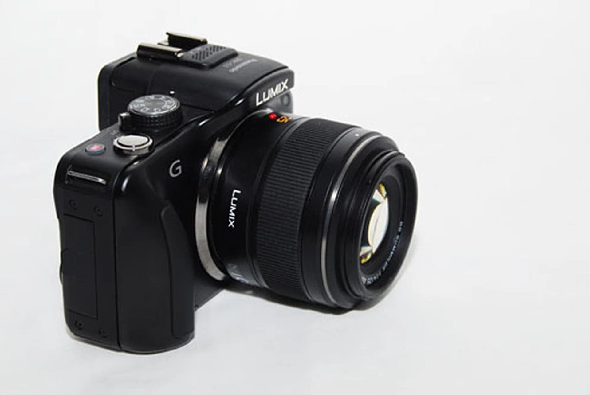 The 25mm attached to a Panasonic G3.