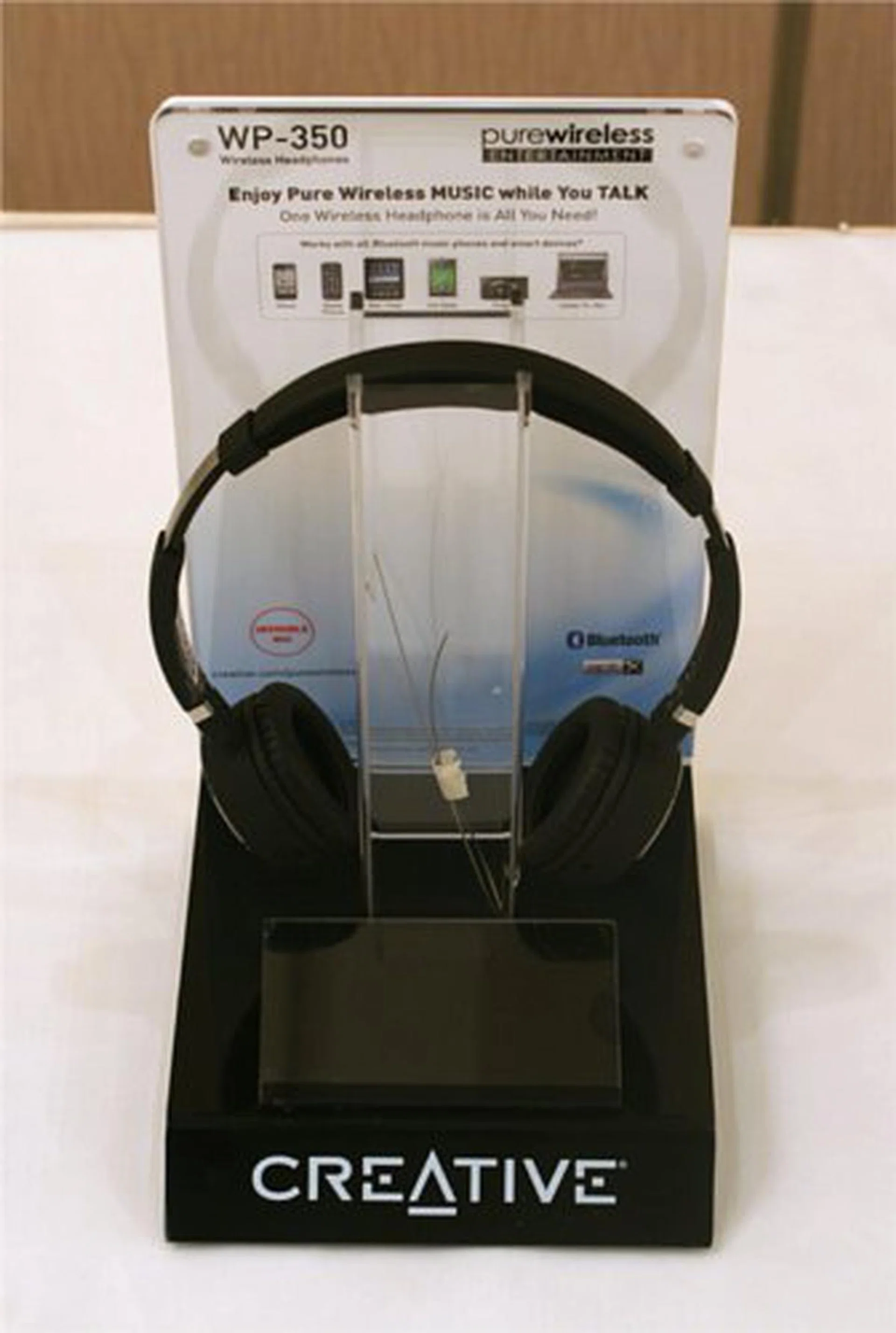 With 34mm drivers and extra padding, the WP350 is a bit chunkier than its counterparts.
