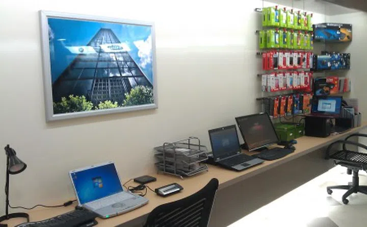 Here in the Office & Professional section, Newstead has mimicked an office work space area to showcase relevant products, conduct demos and more.