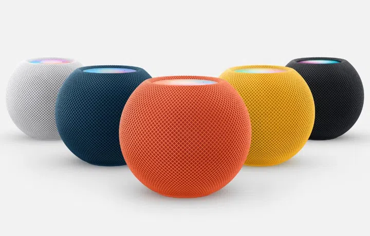 The Apple HomePod mini was announced in October 2020. <br>Image source: Apple
