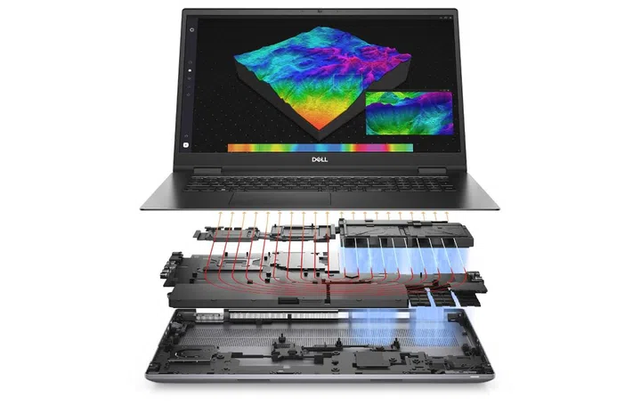 The new Dell Precision 7770. Image source: Dell. 