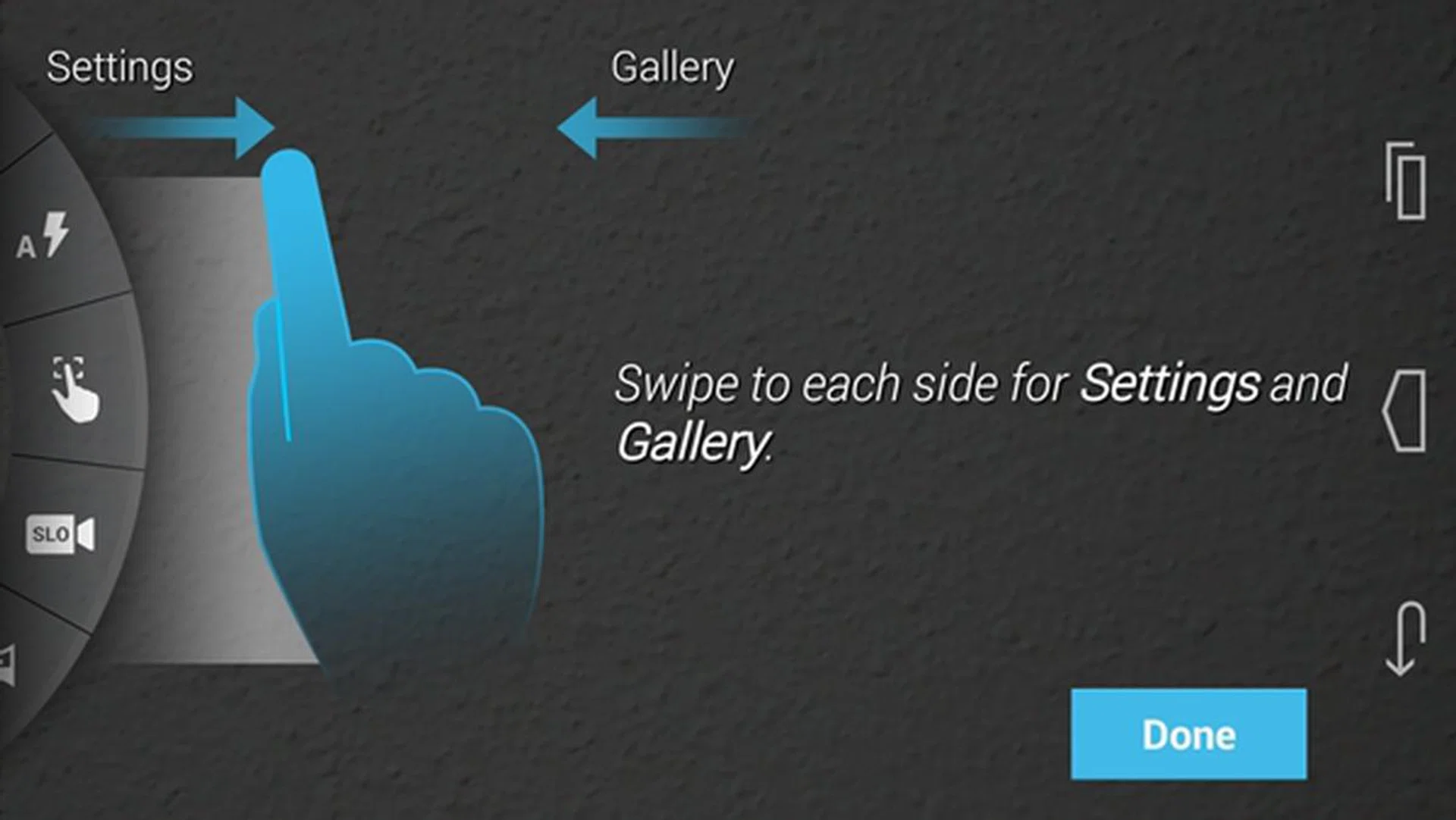 The camera interface of the Moto G is more intuitive than most Android smartphones including Google's Nexus devices.