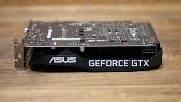 The card is powered by just a single 8-pin connector.