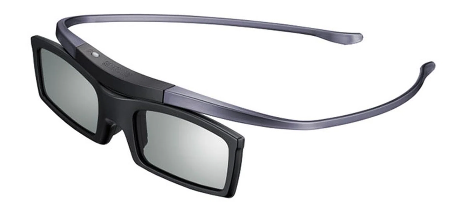 The SSG-5100GB active-shutter 3D glasses are quite comfortable to wear; and while they still require a battery, it lasts for a good 150 hours.