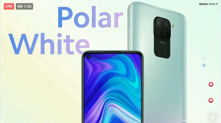 Redmi Note 9.