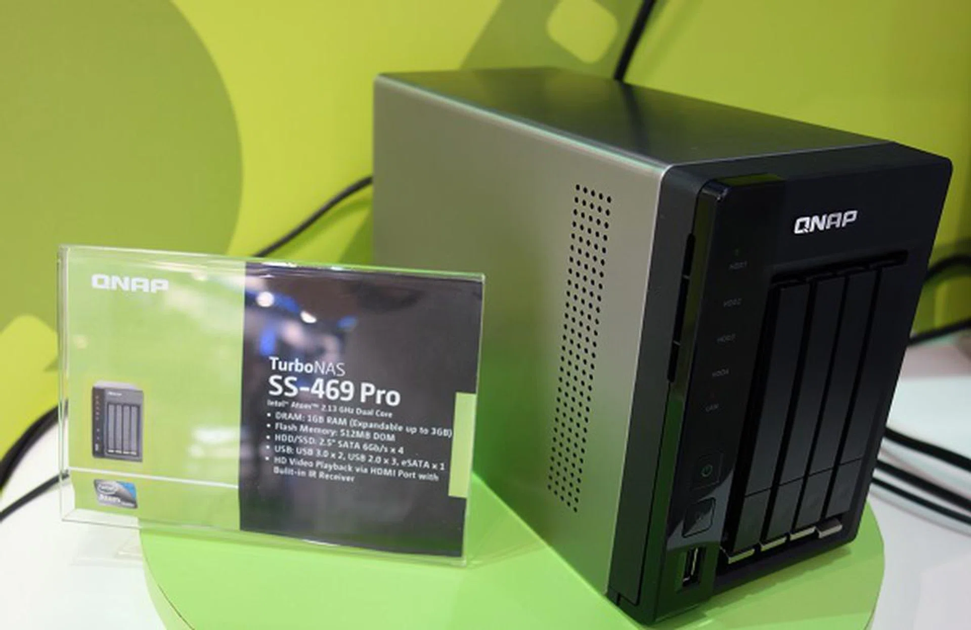 Then there's the SS-469 Pro, which features four drive bays for 2.5-inch hard drives, such as laptop-class hard disk drives, or solid-state hard drives.