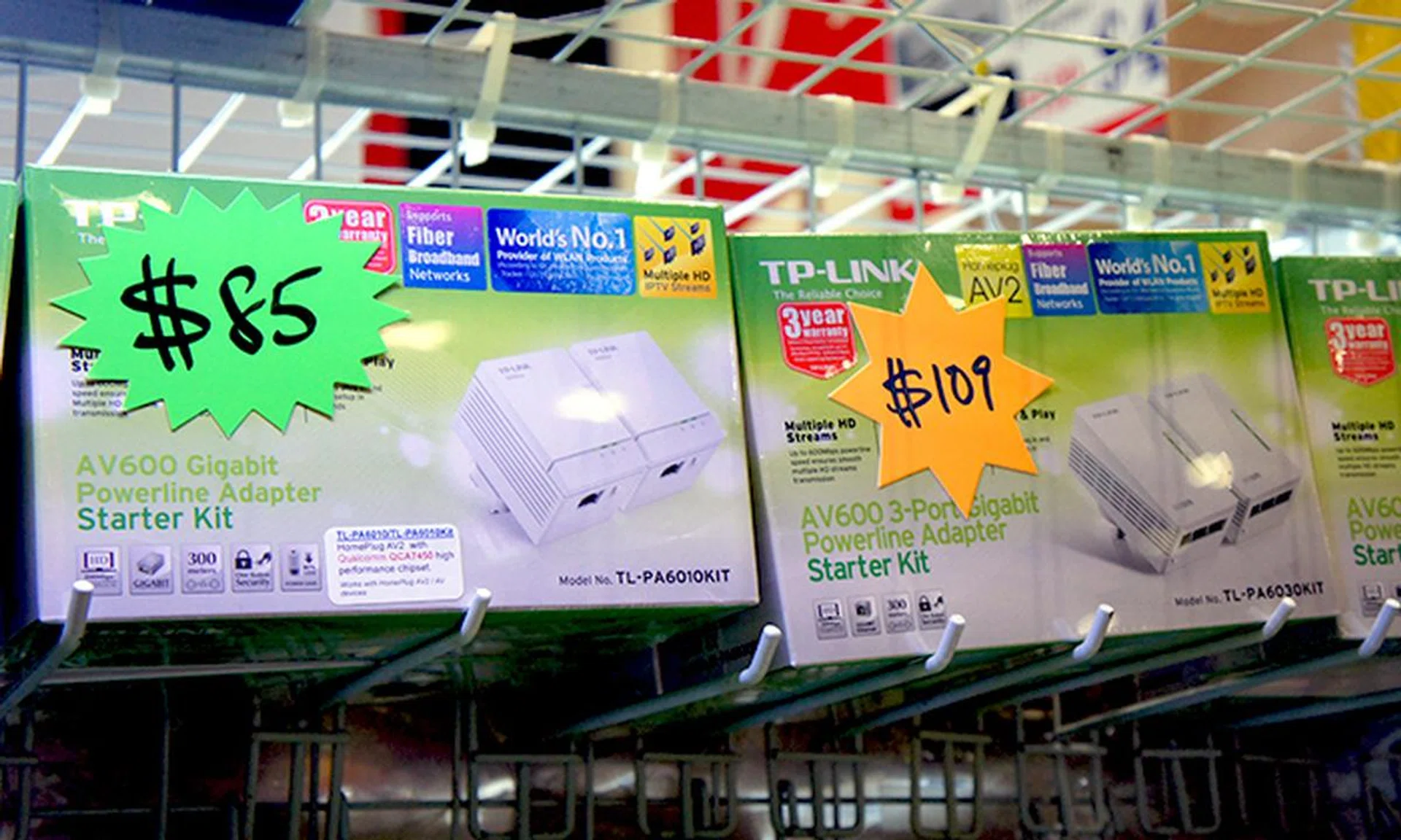 TP-Link has AV600 powerline adpater starter kits starting from $85.