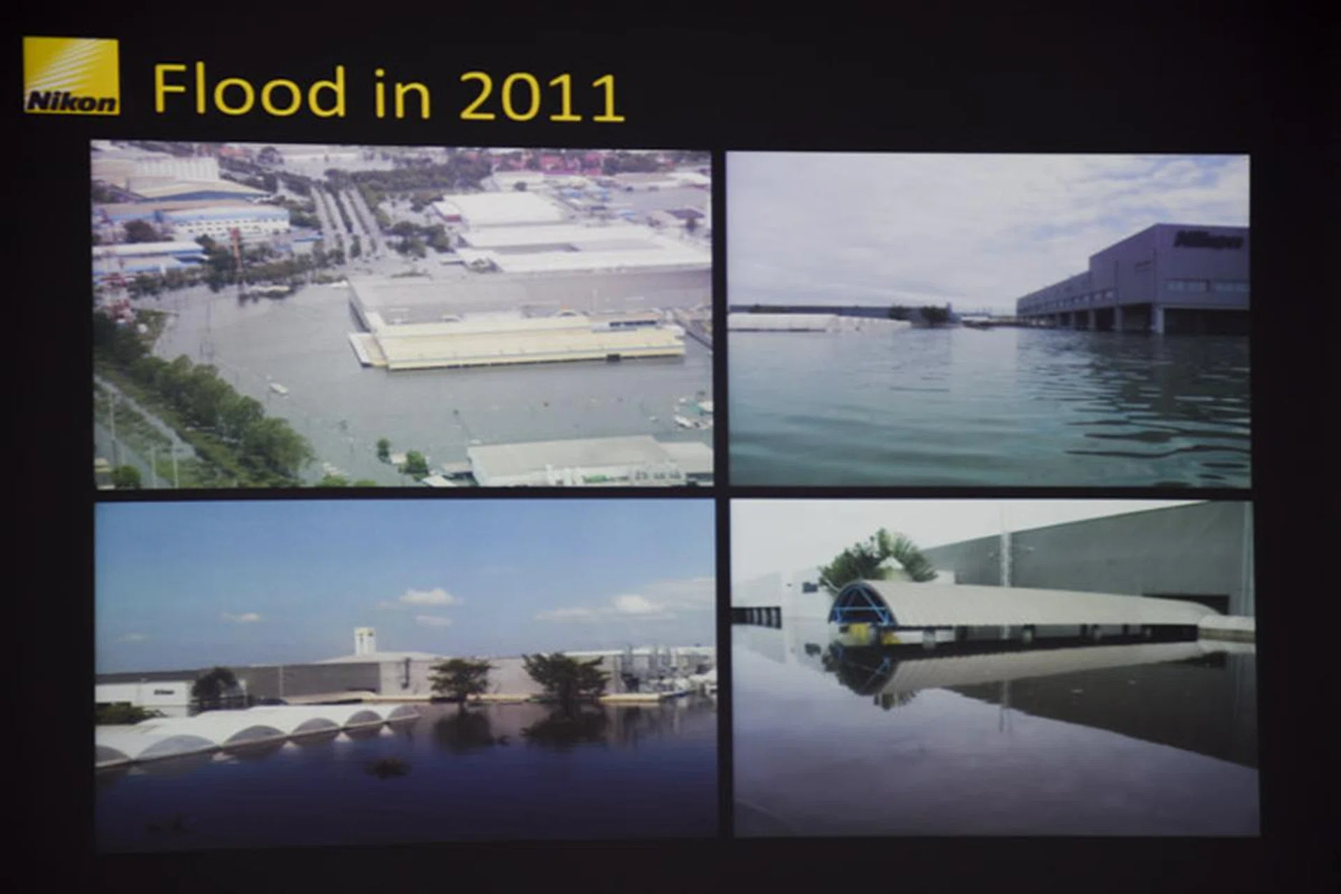 The Ayutthaya factory was hit by severe floods in 2011.