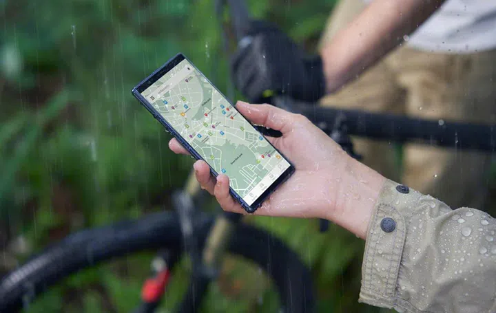 The Xperia 5 is IP65/68 rated for water resistance. 