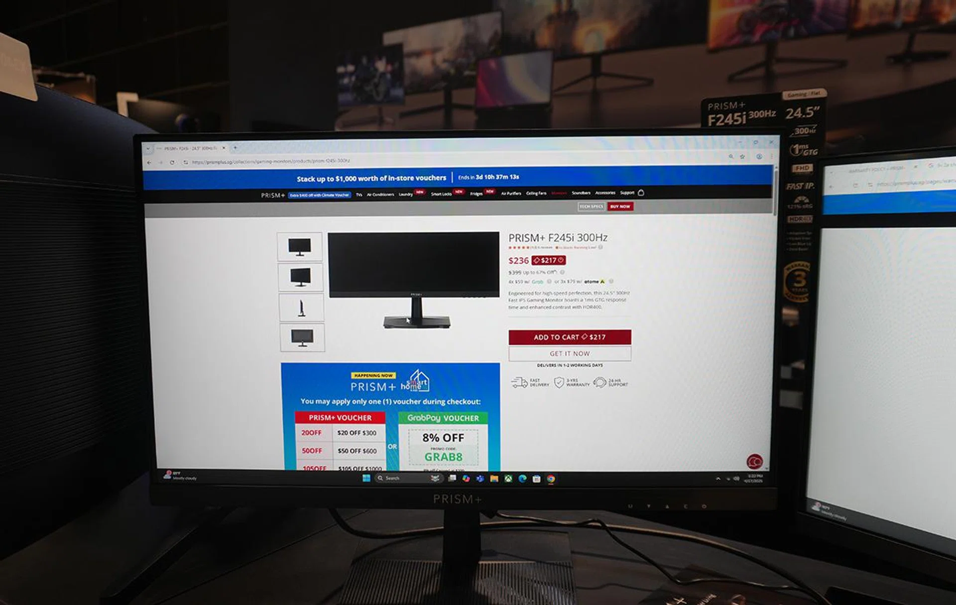 The F245i Monitor. Image: HWZ