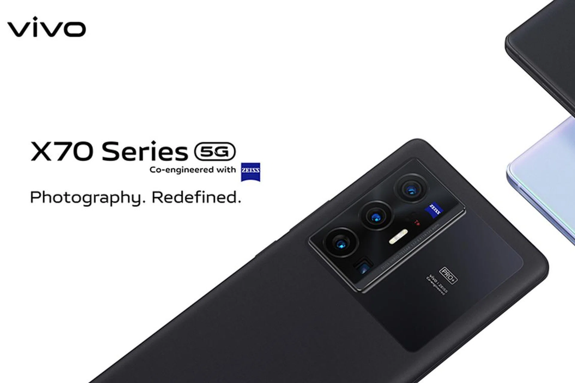 Vivo X70 series phones.