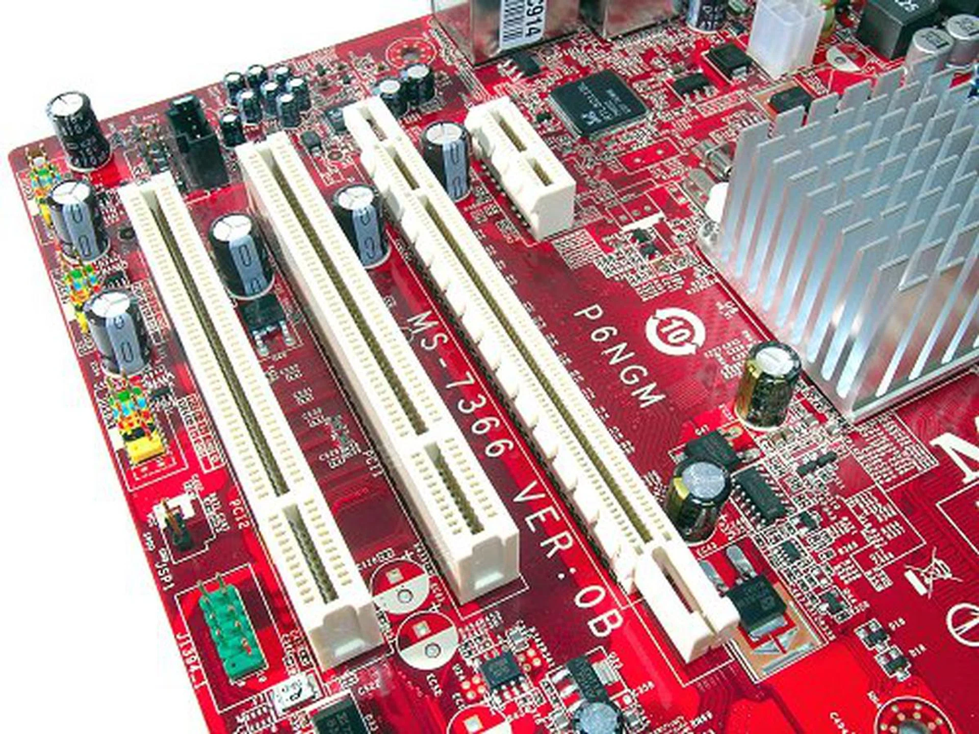 A pretty standard expansion layout for a PCI Express mATX board today.