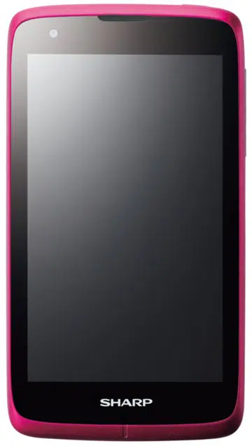 The SH530U sports a slim profile. (Image source: Sharp)