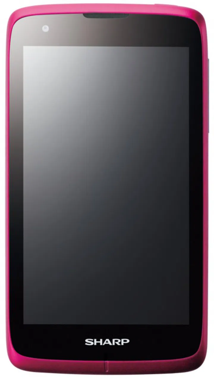 The SH530U sports a slim profile. (Image source: Sharp)