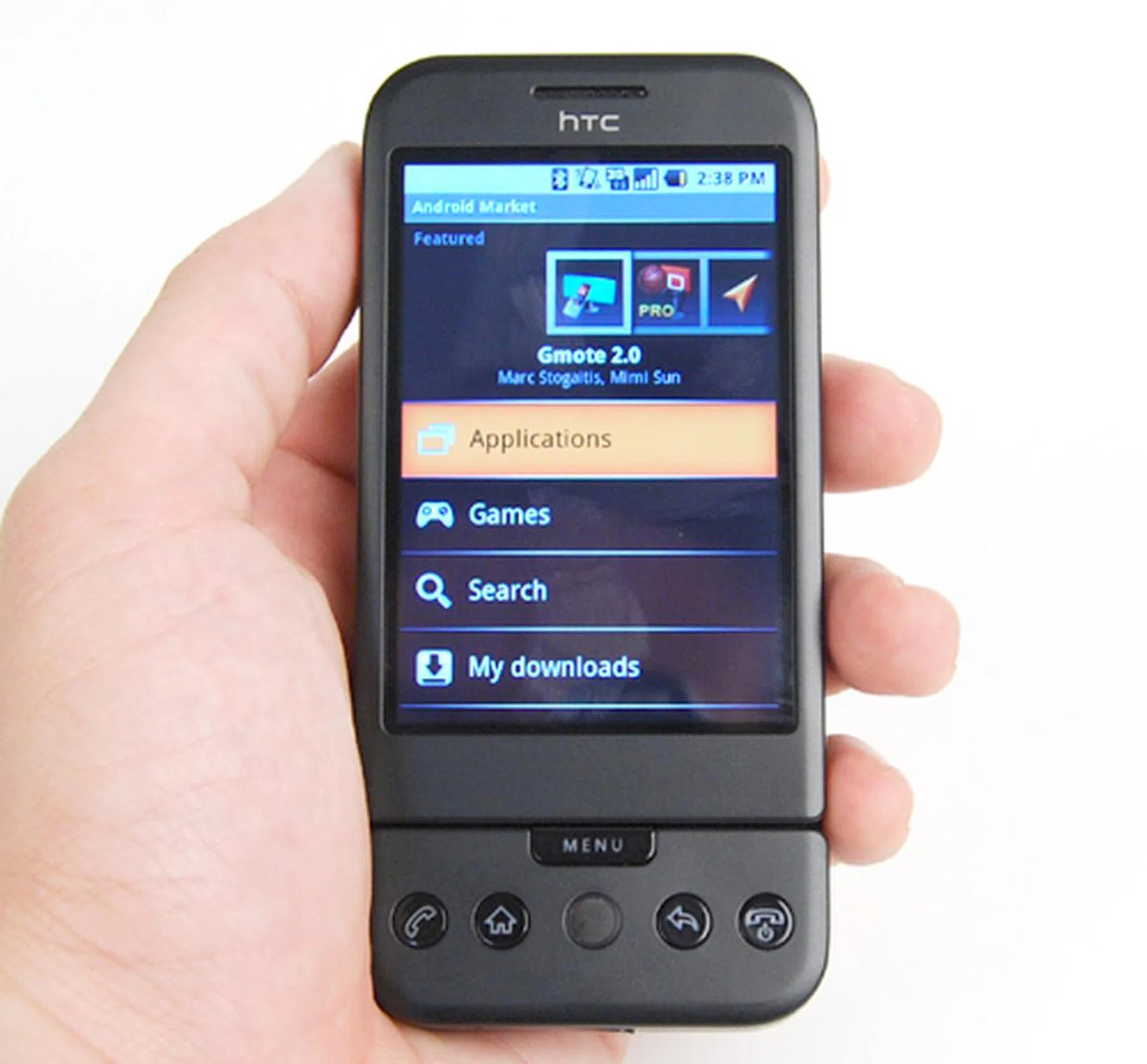 Within the Android Market, you can do a quick search, or go into the respective sections to browse through applications that might be of interest to you.