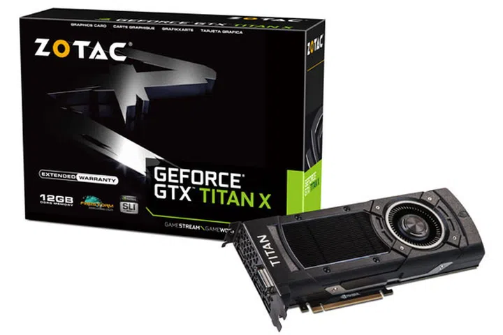 Zotac GeForce GTX Titan X (Image Source: Zotac)