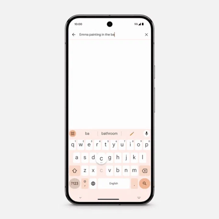 Find photos faster. Photo: Google.