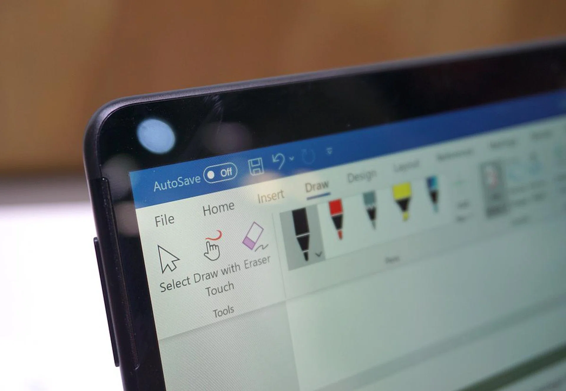 Slimmer bezels than all previous Surface Pro variants.