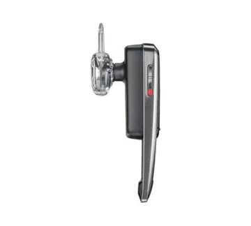 The power slider switch with its red marking lets you activate the headset with ease.