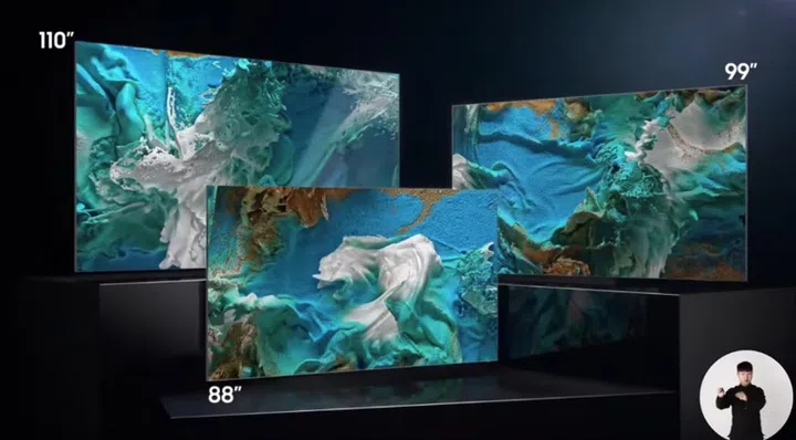 Besides these, Samsung will also be launching a 76-inch MicroLED TV.