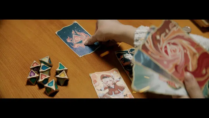 Screenshot from Genshin Impact's Genius Invokation TCG Asia Invitational teaser trailer, from its official YouTube channel.