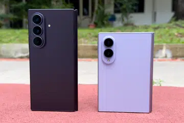 The rear view of the Samsung Galaxy Z Fold8 Ultra and Galaxy Z Fold8.
