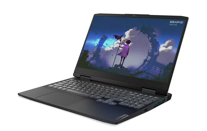The IdeaPad Gaming 3i in Onyx Black. (Image source: Lenovo)