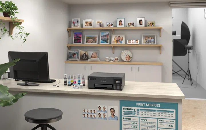 The L8050 photo printer. Image source: Epson. 