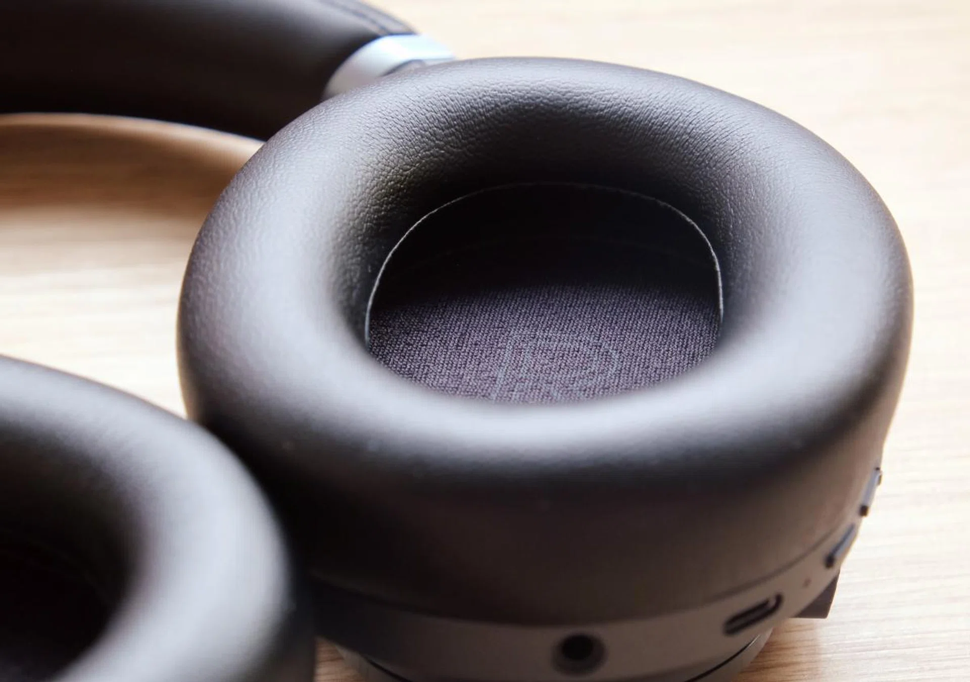 The earpads are soft and deep. They also provide quite a bit of passive noise isolation.