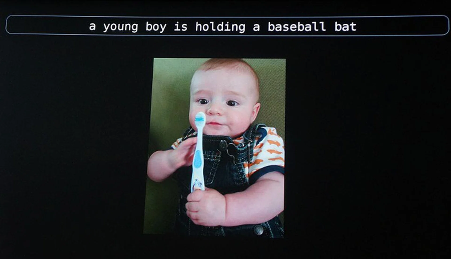 In this example, the lack of toddlers and babies in its databanks is telling. Add personal hygiene equipment too.