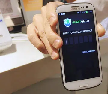 To safeguard against unauthorised access, SmartWallet has a 30-second time-out for each NFC payment transaction, and will close automatically if left idle for two minutes.