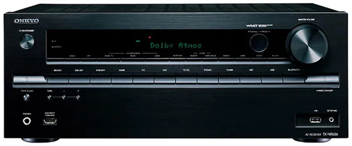 The 7.2-channel TX-NR636 is Onkyo's most affordable Dolby Atmos-capable A/V receiver.
