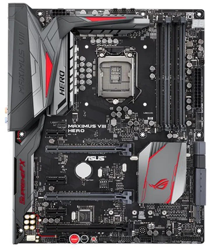 ASUS ROG Maximus VIII Hero, S$469 (Image source: ASUS)