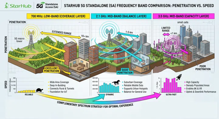 StarHub 5G+ 700MHz deployment new and existing users