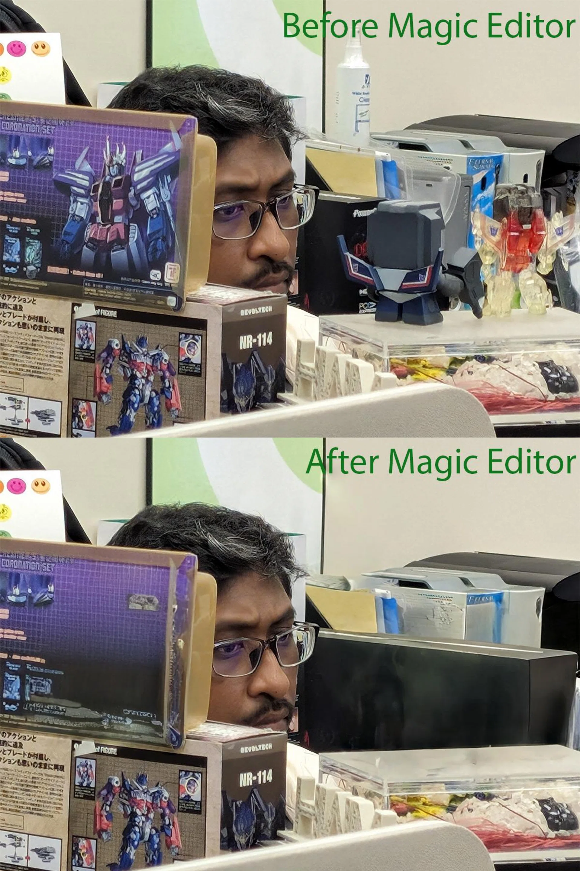 Magic Editor makes another attempt at our Editor's work desk.