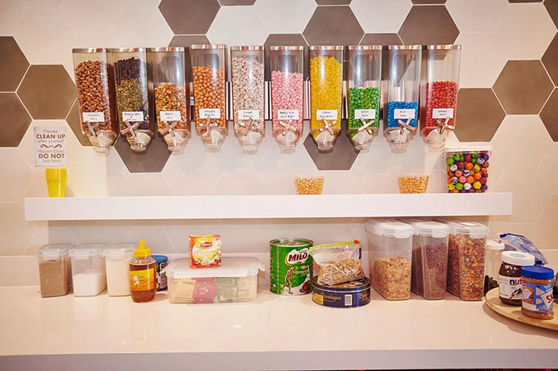 HubSpot Singapore candy wall