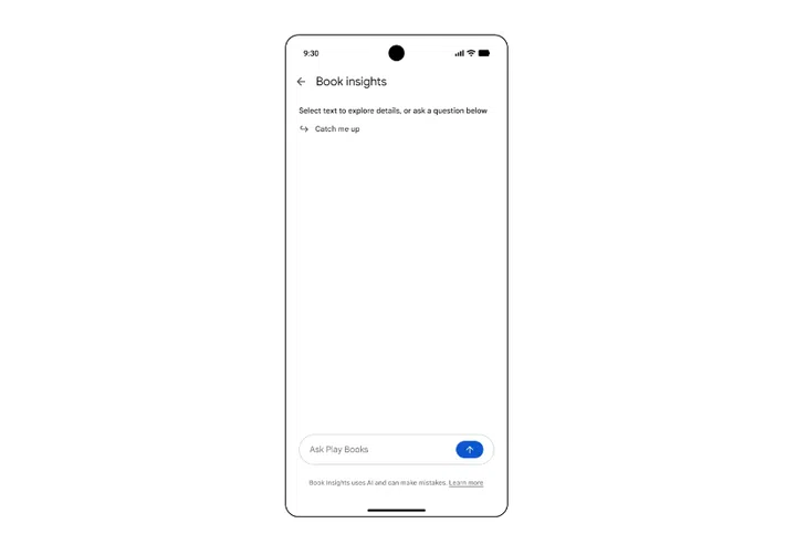 Google Play Books grants book insights