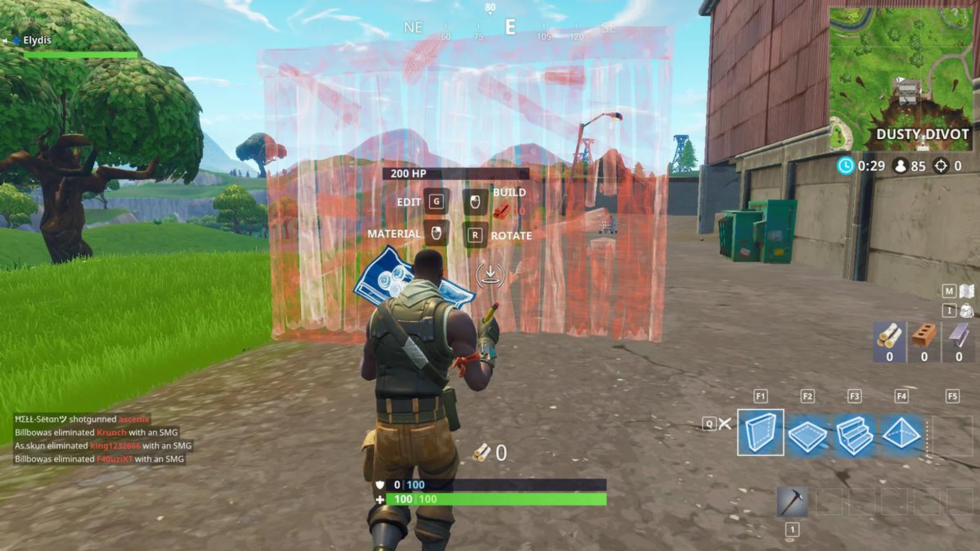 Multitasking between a shooter and a builder requires quick computers and quicker fingers.