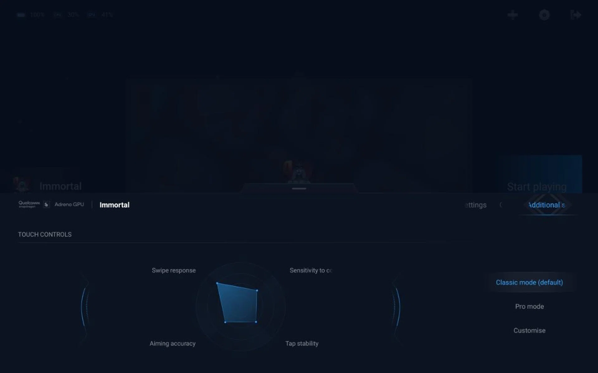 Turn up the refresh rate when you want to game seriously. 