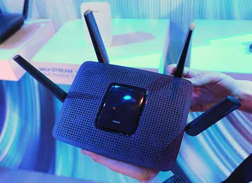 The Linksys EA8300 router.