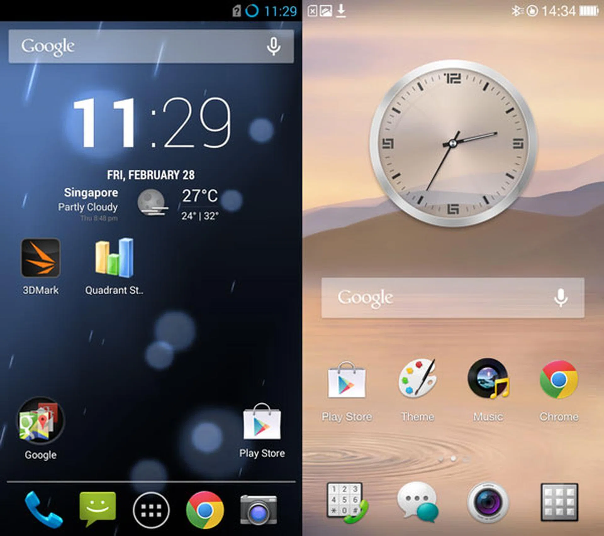 Cyanogenmod, or ColorOS? The user has the choice now.