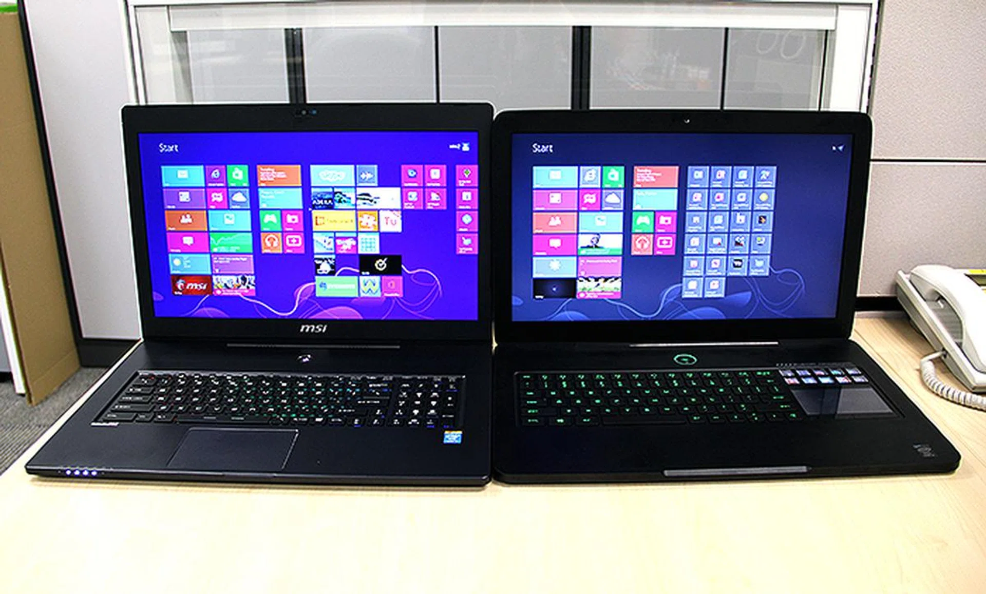 They might pack massive 17-inch displays, but the fact is the MSI GS70 Stealth and Razer Blade Pro are both really slim, not just for gaming notebooks, but period.