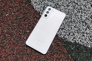 The Samsung Galaxy S21 FE.