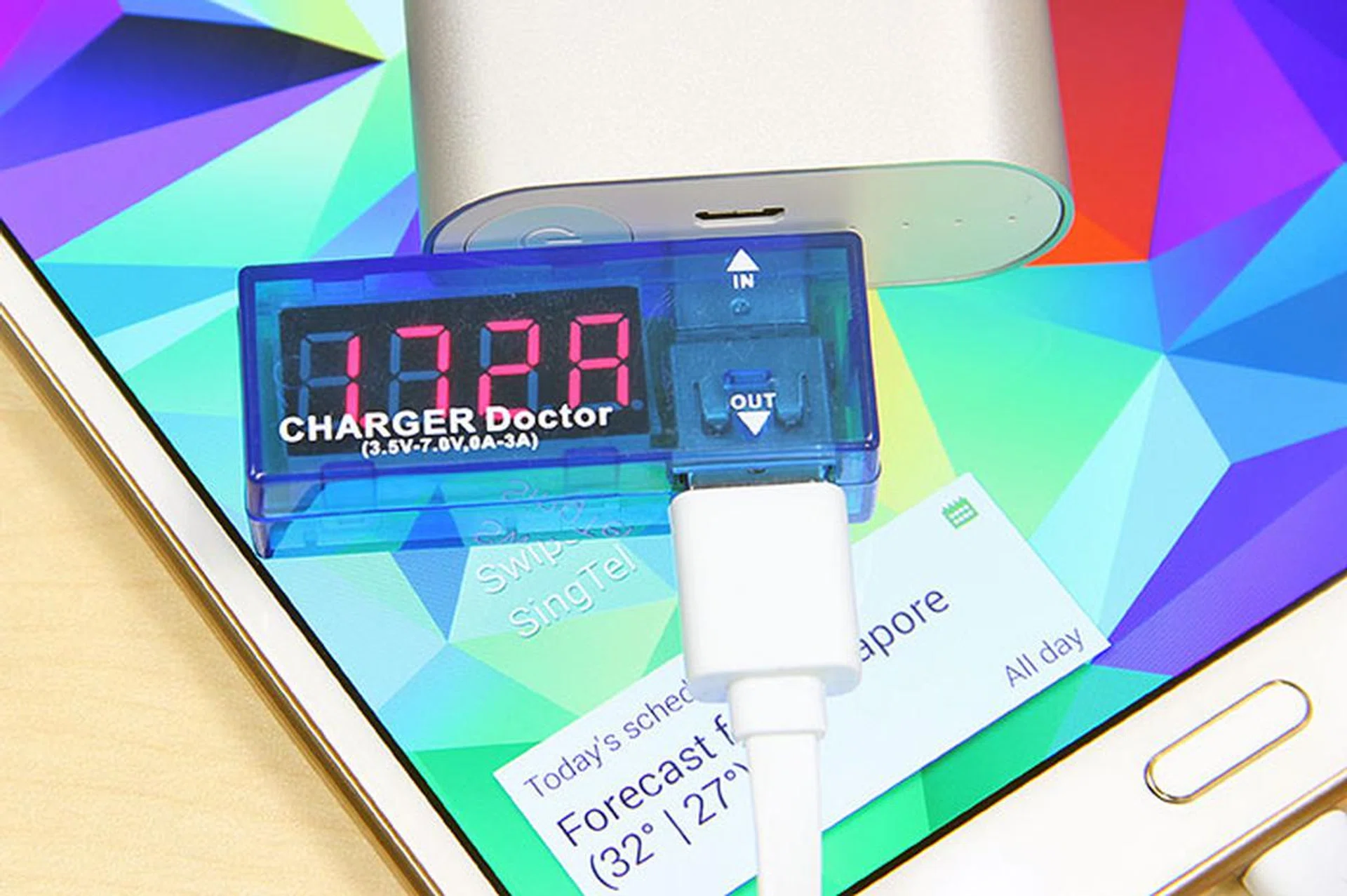 The 5,200mAh Mi Power Bank easily hit 1.5A output in our tests, and sometimes, even went beyond it.