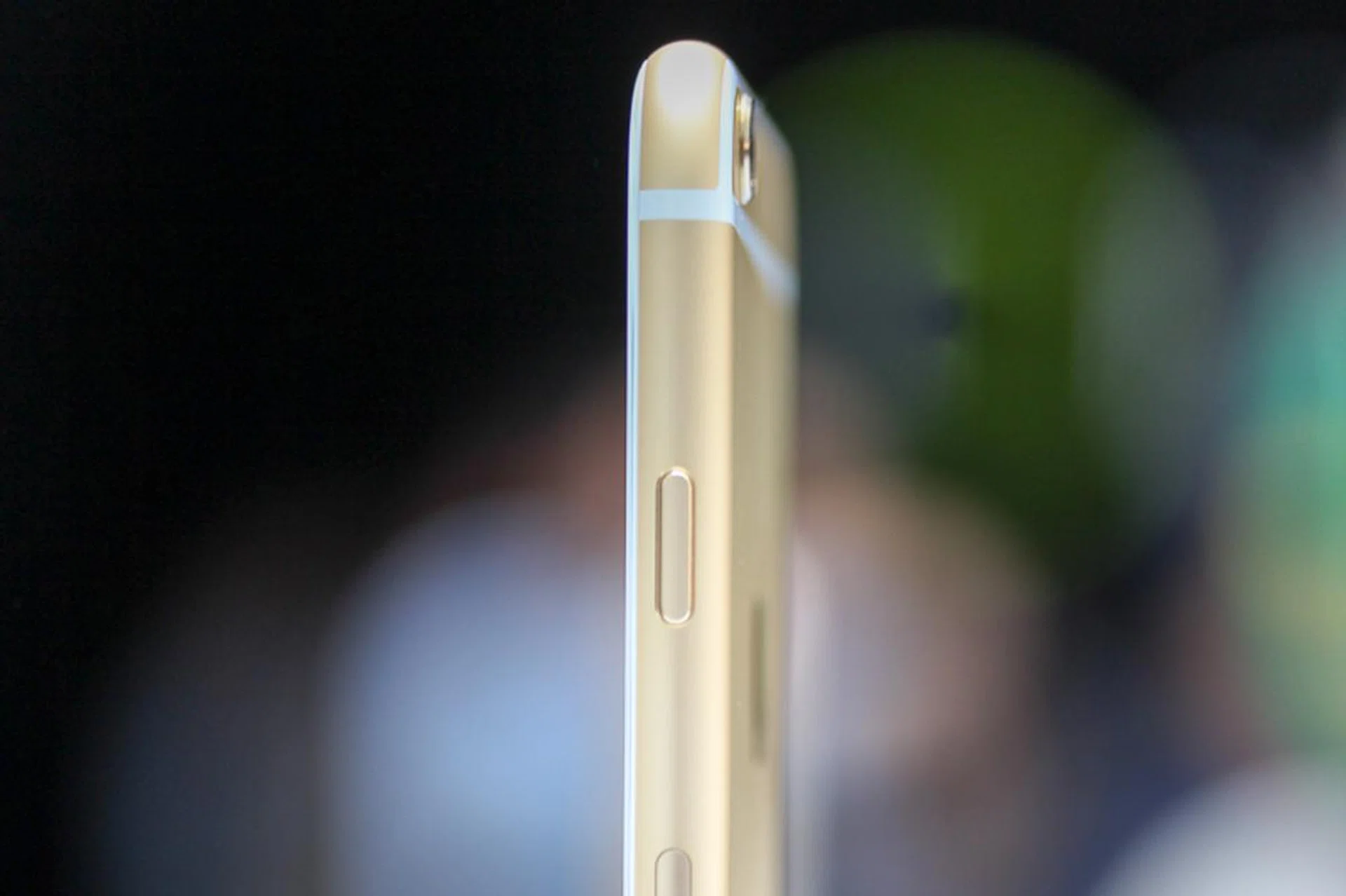 The rear camera juts out ever so slightly, and the power switch has been moved to the side.